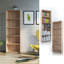 Grimm 155 cm H x 60 cm W Standard Bookcase-55317368