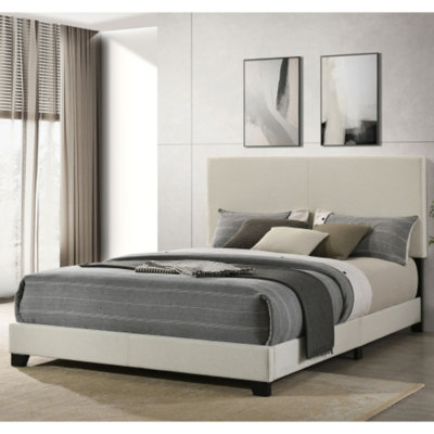 Modern & Contemporary Upholstered Panel Bed
