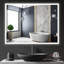 Miroir de salle de bain mural Naliyah Luxora-2032022175