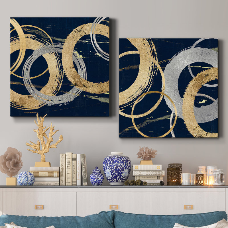 Atmosphère, détail I - ensemble de 2 impressions, H 16 po x l 32 po x P 1 po, Toile tendue