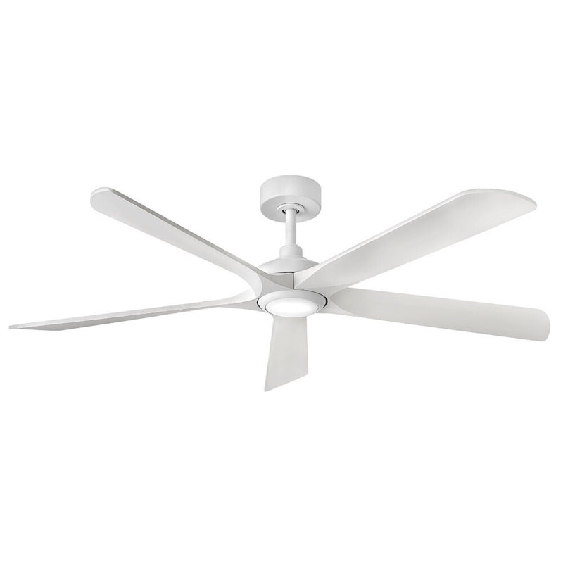 Hinkley Layton Ceiling Fan, White, Matte White