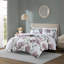 Ensemble d'édredon à motif floral grand avec draps-117493061-117493064