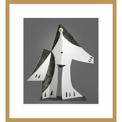 «Femme aux bras tendus» par Pablo Picasso - Impression Giclée sur cadre