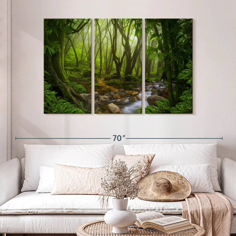 Alvord Mystic Tropical Forest, 32" H x 50" W