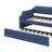 Twin Fabric-Covered Daybed With Pull-Out Trundle-2135423722