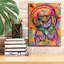 «Headphones Kitten» par Dean Russo, art mural sur toile-101649022
