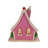 Kurt Adler Battery-Operated LED Gingerbread Candy House, 10in