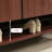 Walnut Aluminium alloy Shoe Storage-1592439200