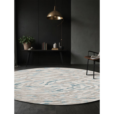 Tapis gris lavable à la machine