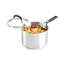KitchenAid Stainless Steel Induction Saucepan with Lid, 3 Quart