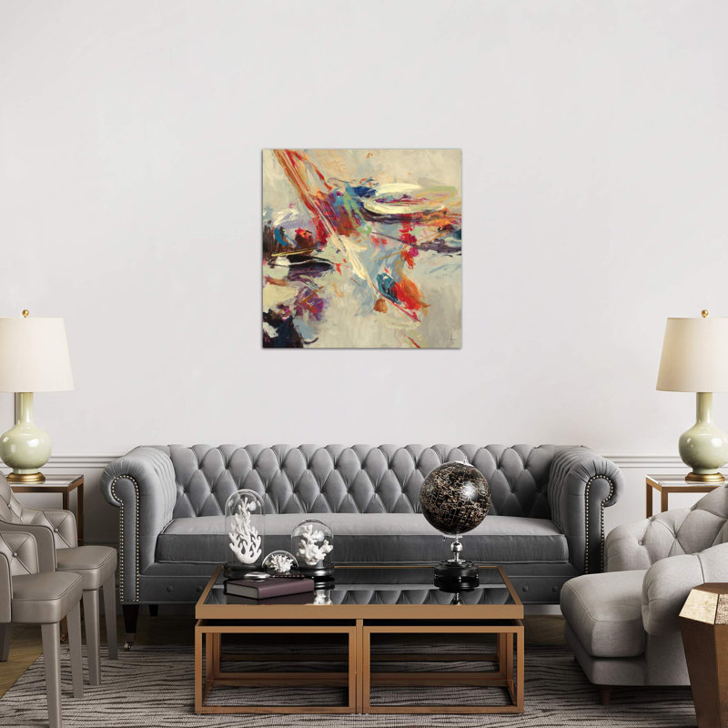 Positive Energy I by Randy Hibberd - Wrapped Canvas Painting, 66.04 cm H x 66.04 cm W x 3.175 cm D
