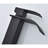 Matte Black Single Handle Waterfall Spout Bathroom Faucet With Pop - Up Drain, Stainless Steel, Stable Water Flow, Quick Installation For Sinks Without Overflow-125170489