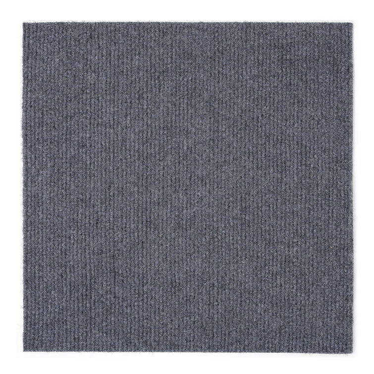 Nexus 12'' W x 12'' L Level Loop Peel & Stick Polyester Carpet Tile