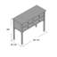 Bone Inlay Vivienne Console Table