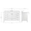  Ensemble de meuble-lavabo simple 60 "60"-565764860