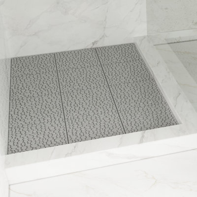 12.2'' L x 12.2'' W Plastic Interlocking Deck Tile