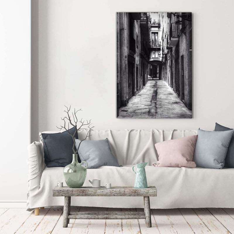 Barcelona Spain - Wrapped Canvas Print