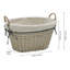 JVL Wicker Decorative Basket