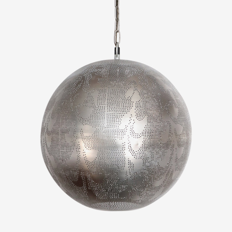 Luminaire suspendu sphère 1 lumière Joshwan
