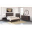 Grand lit en bois massif Chaniya