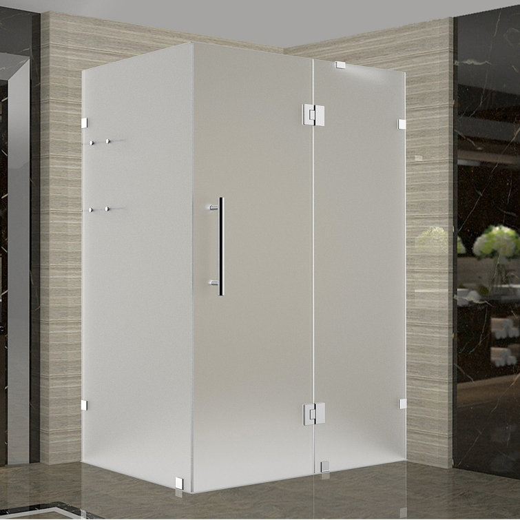 Avalux GS 33" x 72" Rectangle Hinged Shower Enclosure