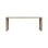 Vintage Waterfall Console Table Weathered Natural Approx.9-9.5ft Long