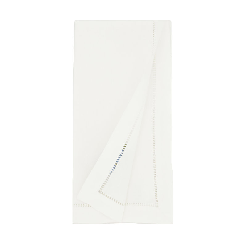 Serviette carrée 100% coton The Broderie