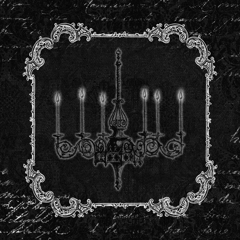 Lustre gris - peinture sur toile tendue, H 12 po x l 12 po