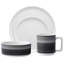 Noritake Colorstax Ombre Stax 4-Piece Place Setting, Service for 1-1781315407