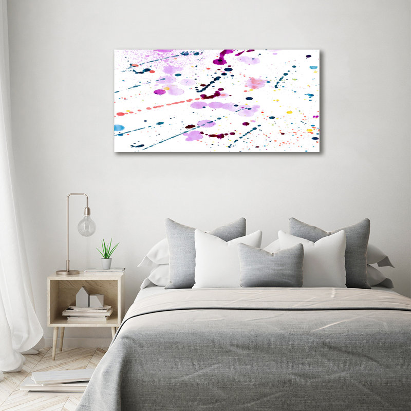 Abstract Stains - Wrapped Canvas Print