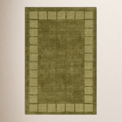 Milchan High Low Flatweave Geometric Wool Rug