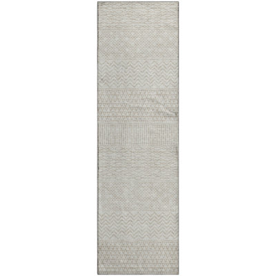 Premium Machine Washable Prisco Ivory Rug