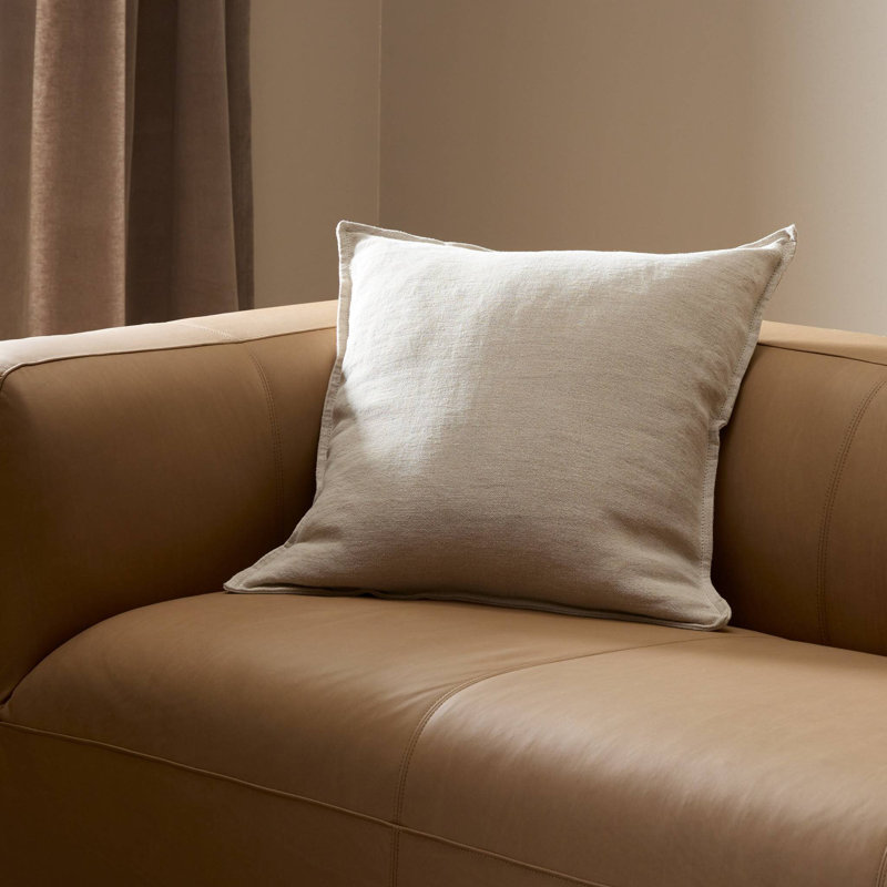 Broadway Pillow-Broadway Dune-24"X24", Broadway Coffee