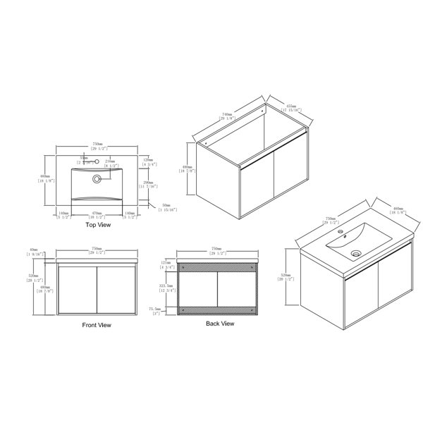 Dimensions du produit