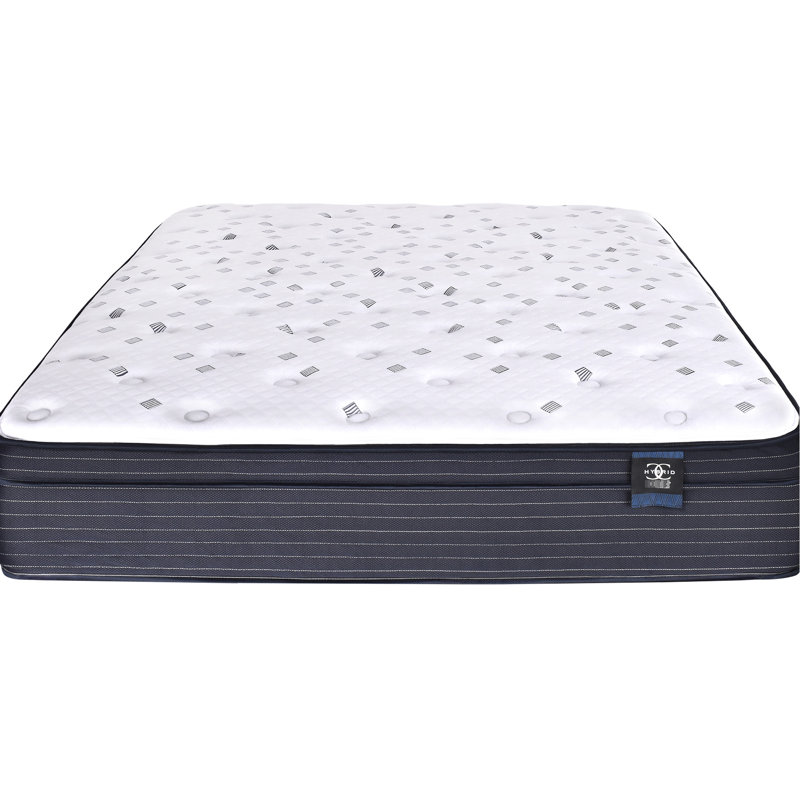Grand matelas Euro Top - 14,5 po avec mousse à circulation d'air et support central