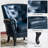 24"W Faux Leather Wingback Chair-594519248
