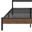 Table de chevet avec lit doux-1131998475