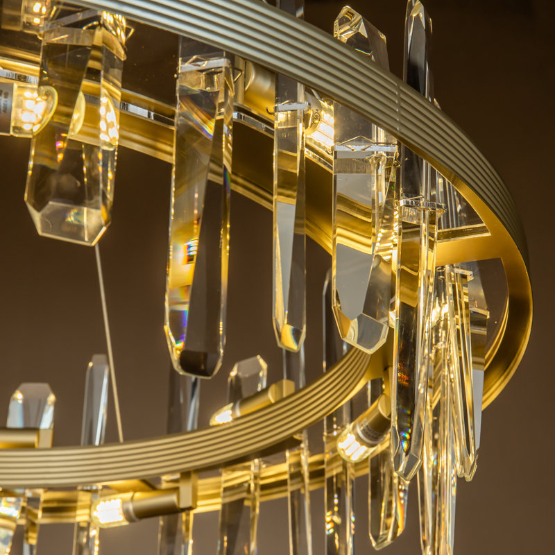 Storey 8 - Light Crystal Chandelier