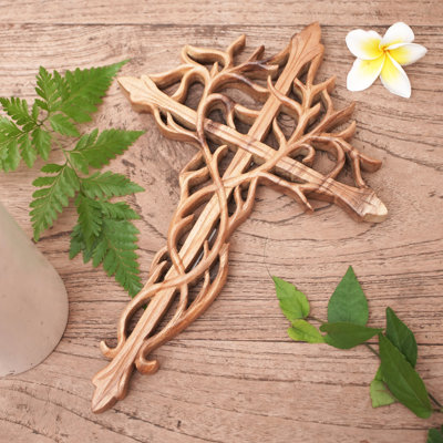 Panneau de relief en bois fabriqué à la main Bay Isle Home ™