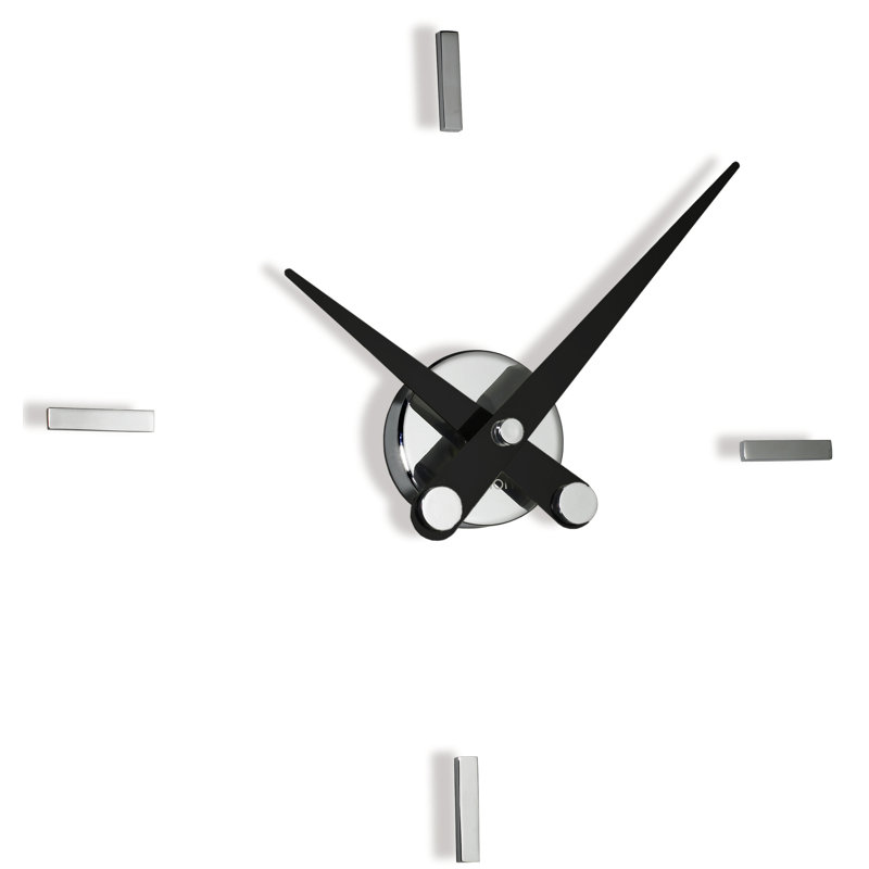 Horloge murale s suspensivos Punto, Noir