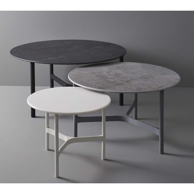 Twist Outdoor Round Coffee Table