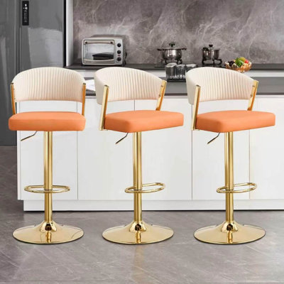 Swivel Bar & Counter Stool Set of 3