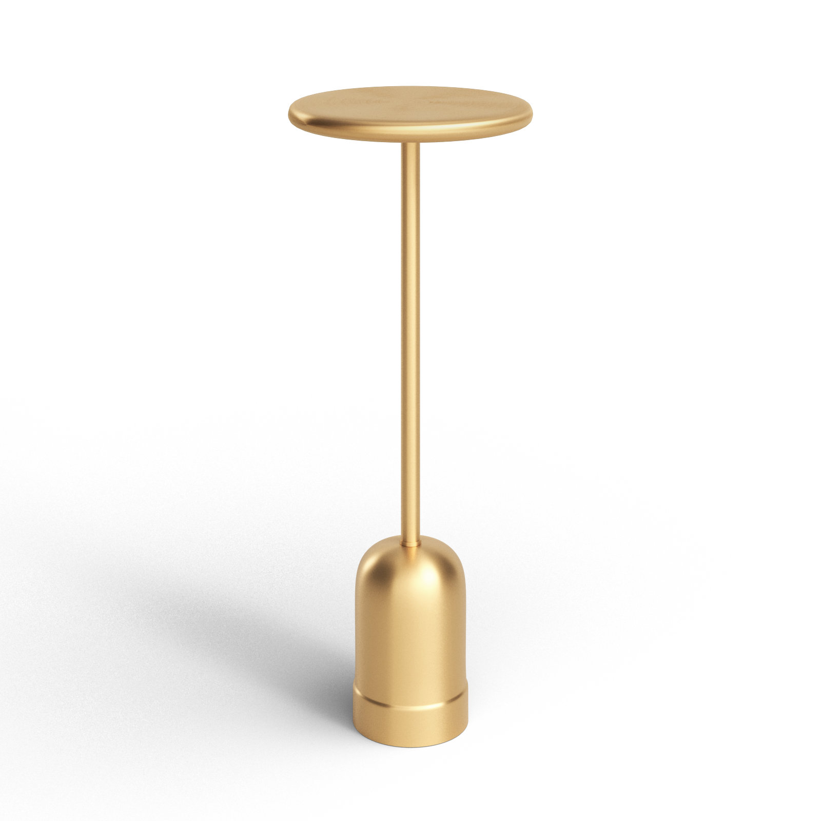 End Table, Gold