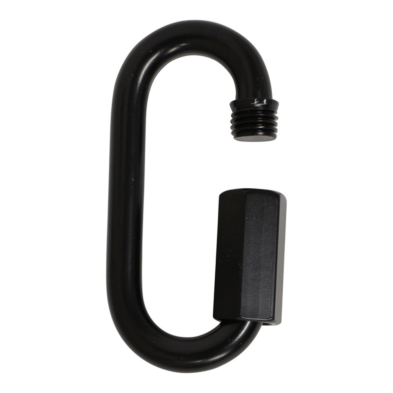 Verrouillage à vis fileté (2 pièces), H 2,28 po x l 1,06 po x P 0,24 po, Noir, noir, noir, noir