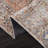 Performance Rust/Gray/Blue Machine Washable Area Rug-72239488