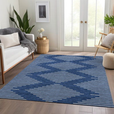 Tapis géométrique Premium lavable à la machine Colmenero AMF1016