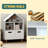 Bookshelf, 3 Tier Kids Bookcase With Two Drawers, Bookshelf