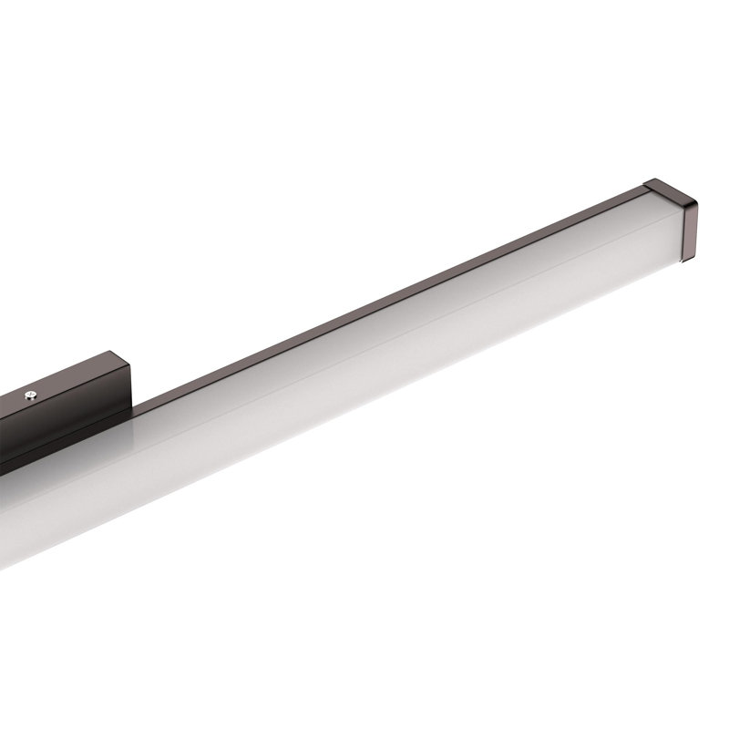 Éclairage pour meuble-lavabo à intensité variable 1 lumière 48 "Alpa, Bronze huilé