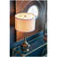 Lampe de table avec tambour en verre D15x29 "(assemblage de l'abat-jour requis)