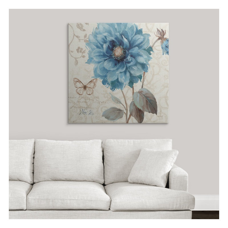 « ii » par lisa audit, impression A Blue Note, H 35 po x l 35 po x P 1,5 po, Toile